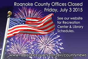 County Offices Closed July 3, 2015